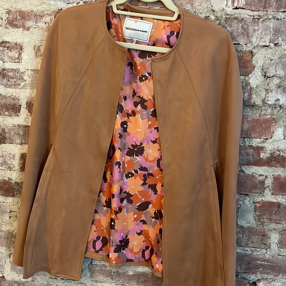 Anderson & Lauth • Anthropologie Suede Caplet